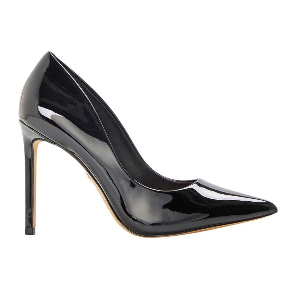 Aldo Womens/Ladies Stessy2.0 Patent Leather Court Shoes / Black